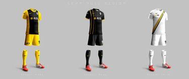 As¨ª ser¨ªan las camisetas de f¨²tbol de los equipos de F1