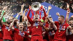 El Liverpool levant&oacute; el trofeo de la Champions la temporada pasada.