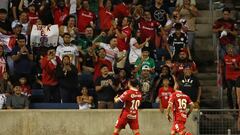 Toluca derrotó a Kansas City y se queda con el liderato del grupo