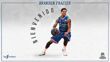 Branden Frazier, nuevo jugador del San Pablo Burgos.