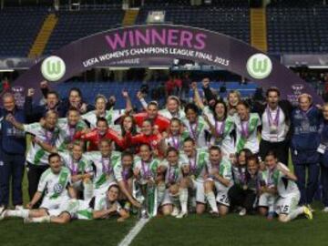 El Wolfsburgo gana 1-0 al Olympique de Lyon la Champions League.