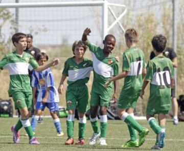 Partido de semifinales de los Benjamines entre el Elche y el CF Base Gandía A.