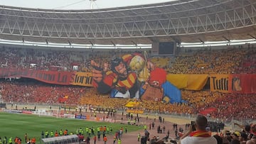 38 police hurt in Tunisia football violence