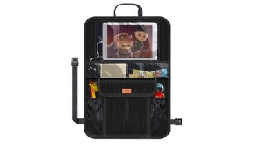 Impermeables y con cinco bolsillos: ordena tu coche con este 'kit' de dos organizadores para los asientos