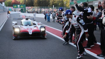 Victoria de Toyota en las 6 Horas de Spa.