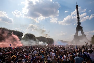 La Fan Zone de los parisinos. 