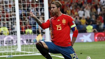 Sergio Ramos pidió la mano de
Pilar Rubio con su gol a Suecia