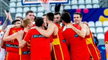 04/09/22 BALONCESTO BASKET 
EUROBASKET 2022 FASE GRUPOS GRUPO A 
MONENEGRO - SELECCION ESPAÑOLA ESPAÑA 
GRUPO
PUBLICADA 07/09/22 NA MA34 5COL