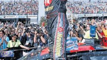 <b>EN OTRO AMBIENTE. </b>Juan Pablo Montoya abandonó los grandes premios de Fórmula 1 la temporada pasada y ahora buscar triunfar en la NASCAR estadounidense.