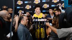 Lonzo Ball, jugador de Los Angeles Lakers.