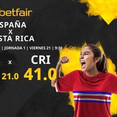 España vs. Costa Rica: alineaciones, horario, TV, estadísticas y pronósticos Mundial femenino