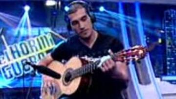 Pinto, durante el programa.