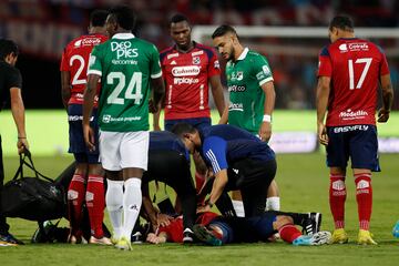 Partido entre Independiente Medellín y Deportivo Cali en el Atanasio Girardot, correspondiente a la fecha 13 de la Liga BetPlay I-2023.