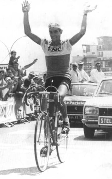 Luis Ocaña quedó segundo en la Vuelta a España de 1969 y en 1970 ganó su primera etapa en el Tour de Francia.