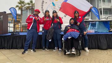 Team Chile de Parasurf se luce en Mundial de Pismo