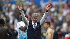 Pellegrini deja el City con los mejores números de su carrera