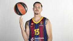 Thomas Heurtel, con la camiseta del Barcelona