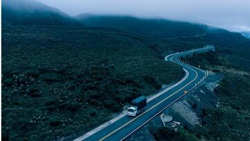 Conecta a tres departamentos del país y está a casi 4.000 metros: la carretera más alta y eficaz de Colombia