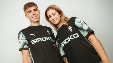 10-08-24. SEGUNDA EQUIPACIÓN DEL SPORTING PARA LA TEMPORADA 2024-25.