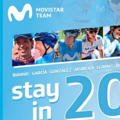 El Movistar renueva a nueve corredoras para el año 2019