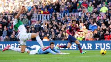 Pedro Rodríguez marca el 2-0.