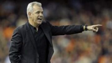 El entrenador del Espanyol, Javier Aguirre.