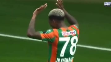 La definición de Junior Fernandes en victoria de Alanyaspor