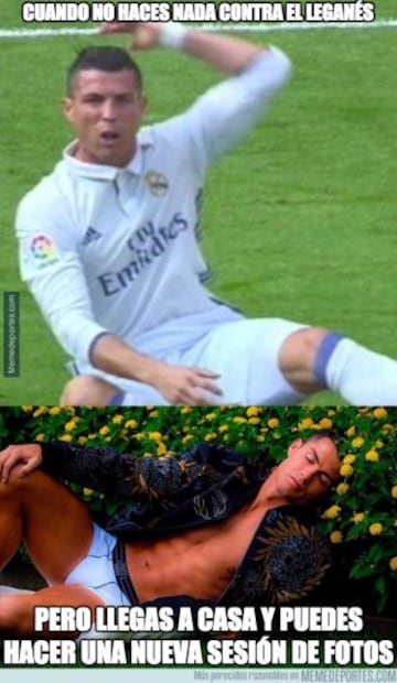 Los memes más divertidos del Real Madrid- Leganés