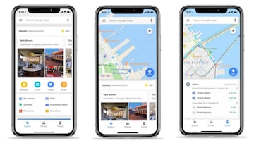 Google Maps para iOS dará información sobre tu viaje en tiempo real