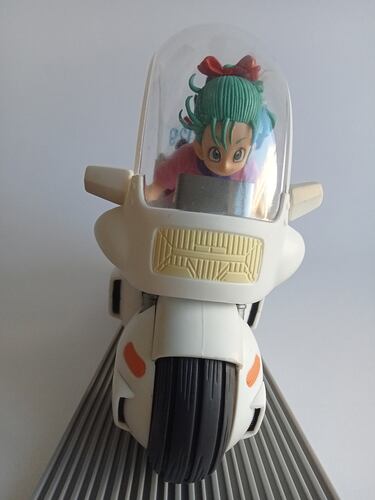 Goku y Bulma de 'Dragon Ball' en moto por Banpresto