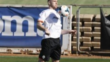 Senderos, jugador del Valencia