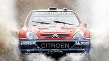 <b>DOMINADOR. </b>Loeb distancia de manera casi definitiva a sus rivales.