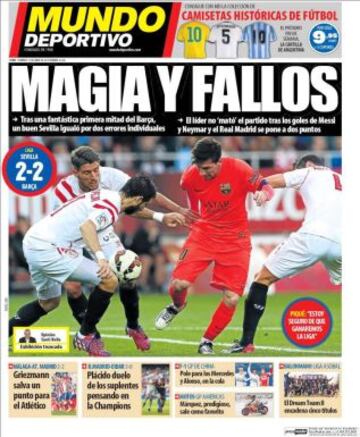 Portadas de la prensa deportiva