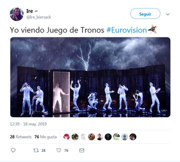 Los mejores memes de la gala de Eurovisión