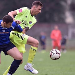 Carlos, el Olmo que sigue en Zagreb