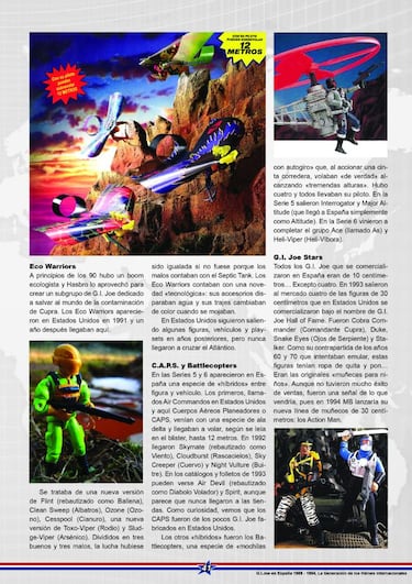 Así es G.I. Joe en España 1988-1994, la guía definitiva sobre estos míticos juguetes