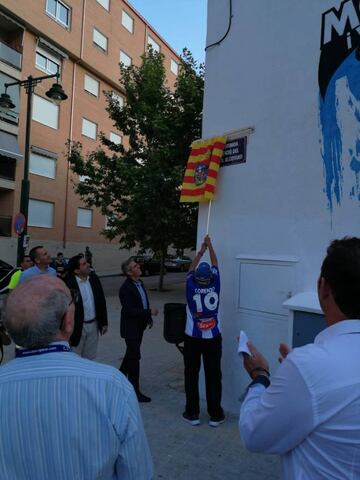 Inauguración rotonda del Alcoyano.