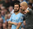 Pep coloca a Bernardo Silva por encima de Cristiano