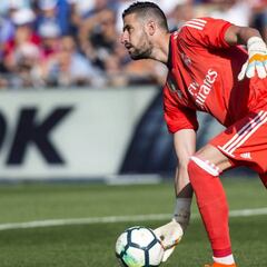 Kiko Casilla da la talla: 82% de victorias con el Madrid en Liga