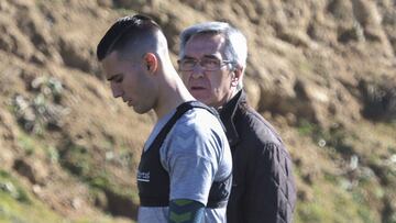 Sergi Guardiola ya se ha entrenado con el Valladolid tras su fichaje.