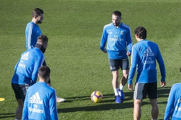 El Madrid entrena en víspera de Reyes Magos