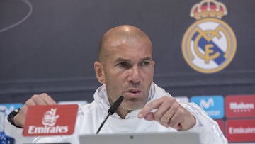 Zidane: "Me siento fuerte, esto lo vamos a levantar, lo digo yo"