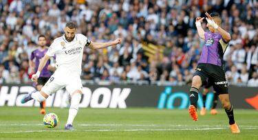 Karim Benzema se colocó a un gol de los 234 de Hugo Sánchez