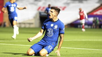 El estadounidense hizo un golazo que abri&oacute; el marcador en Wembley en los primeros minutos y acerc&oacute; al cuadro Blue al t&iacute;tulo de FA Cup.