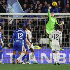 Inédito en 19 años en Primera: el Getafe no remató en la primera parte