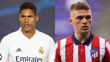 Varane y Trippier.