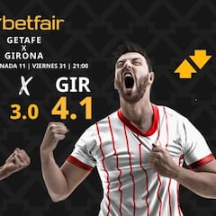 Getafe CF vs. Girona FC: horario, dónde ver, pronósticos y clasificación