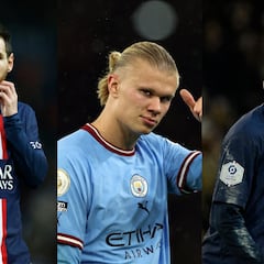 Messi, Mbappé y Haaland encabezan el equipo del año de la IFFHS