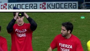 Los jugadores y el club mandan un mensaje de ánimo a Falcao