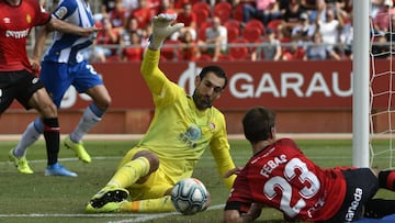 Diego López aleja al Espanyol de su peor año de imbatibilidad